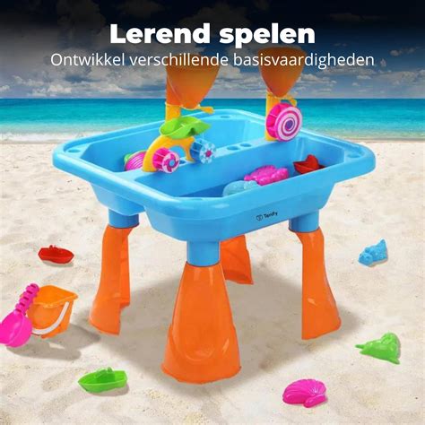 Tenify In Watertafel Blauw Zand En Watertafel Strand En