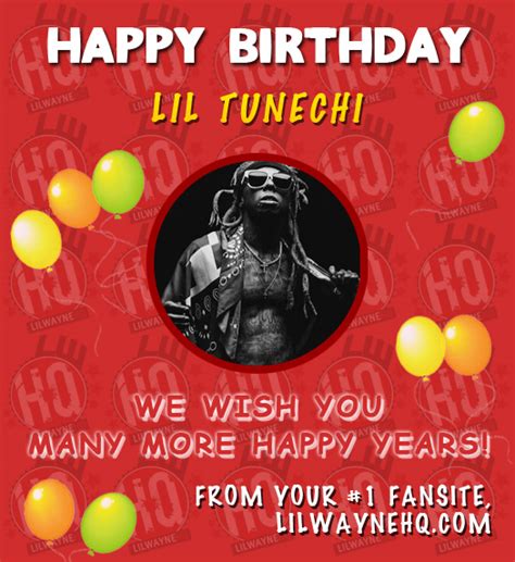 Lil wayne birthday quotes