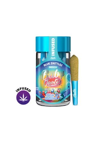 2 5g Liquid Diamond Infused Baby Pre Rolls Blue Zkittlez By Baby