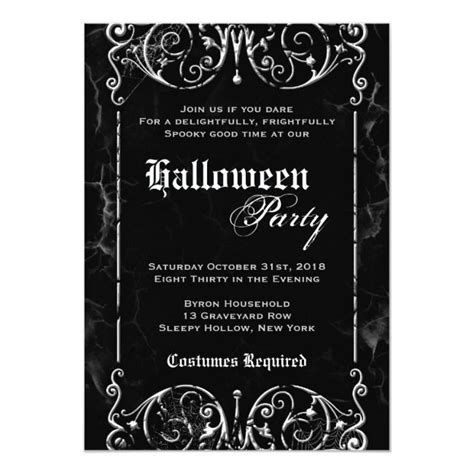 Create Your Own Invitation Zazzle Halloween Party Invitations Vintage Halloween Invitations