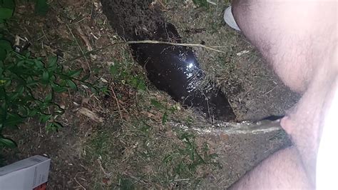 FtM Pissing Naked Outdoor ThisVid