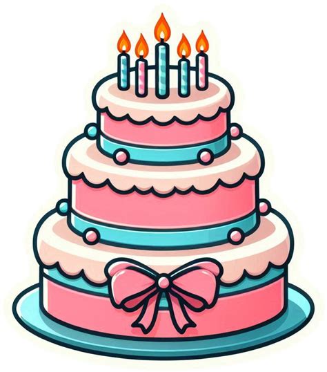 birthday cake cartoon images hd