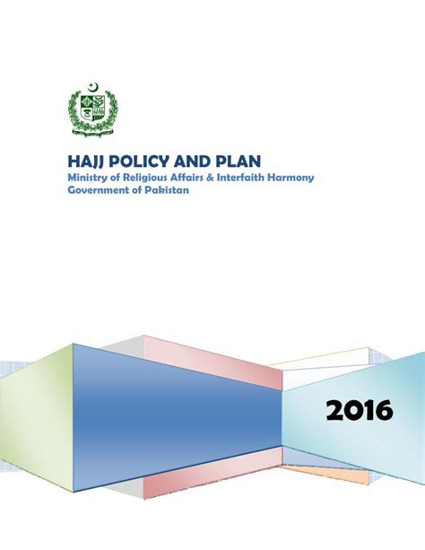 PDF HAJJ POLICY AND PLAN DOKUMEN TIPS