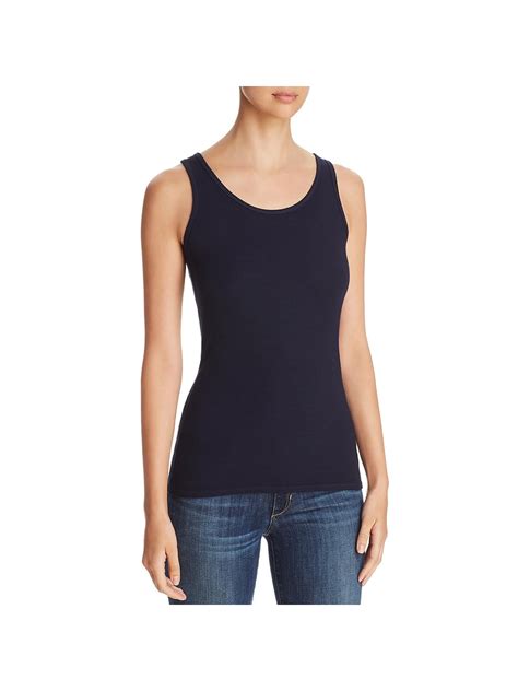 Three Dots Womens Ribbed Stretch Tank Top