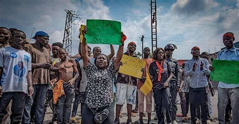 RDC Manifestation à Goma pour dénoncer le soutien de puissances