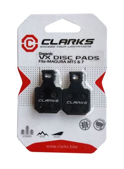 Clarks Klocki Hamulcowe VX866 Organiczne Do Magura MT5 MT7