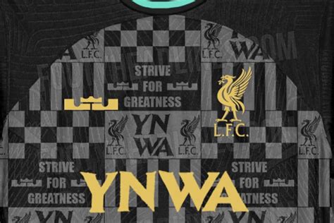 Leaked New Liverpool X LeBron James Shirt Collab With YNWA Sponsor