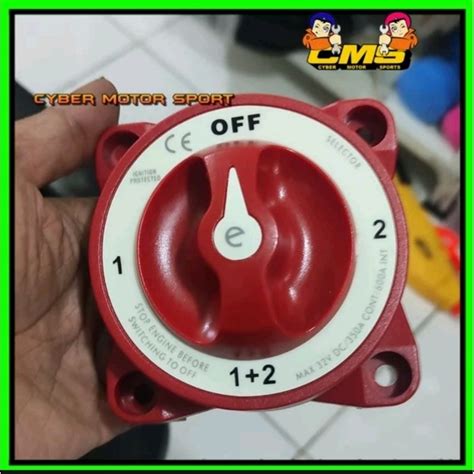 Jual Battery Cut Off Switch Universal Engine Cut Off Mobil Switch