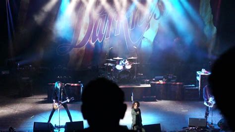 The Darkness Black Shuck Live Hammersmith Apollo 25th Nov 2011