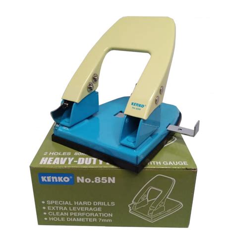 Jual Alat Pembolong Pelubang Kertas Kenko 85n Heavy Duty Punch 85 N