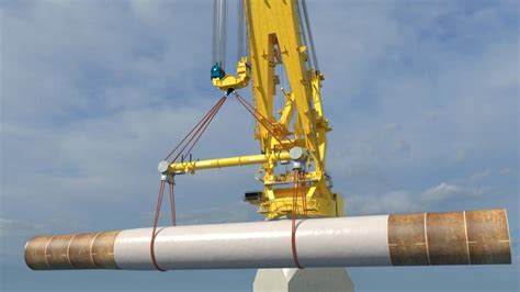 Huismans 3500mt Monopile Spreader Bar For Jan De Nuls Offshore Wind