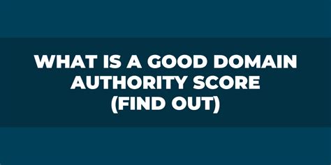 What Is A Domain Authority