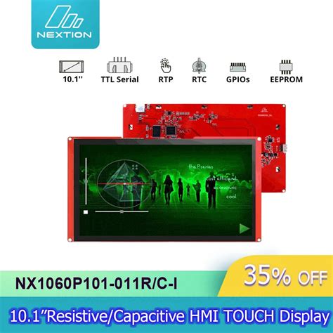 Nextion NX1060P101 011R C I 10 1 Intelligent HMI High Res Smart LCD