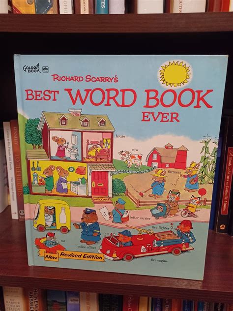 Richard Scarrys Best Word Book Ever Etsy