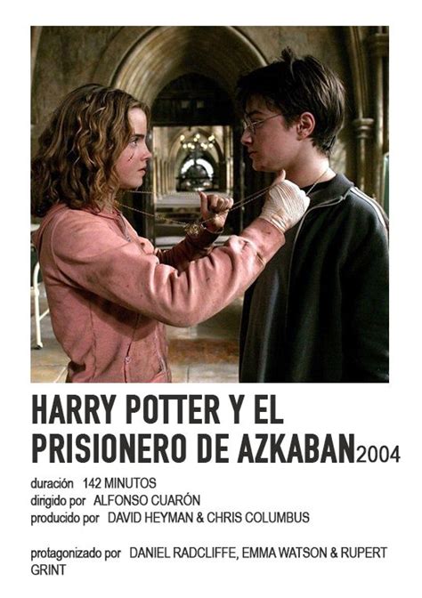 Poster Harry Potter Y El Prisionero De Azkaban Prisionero De