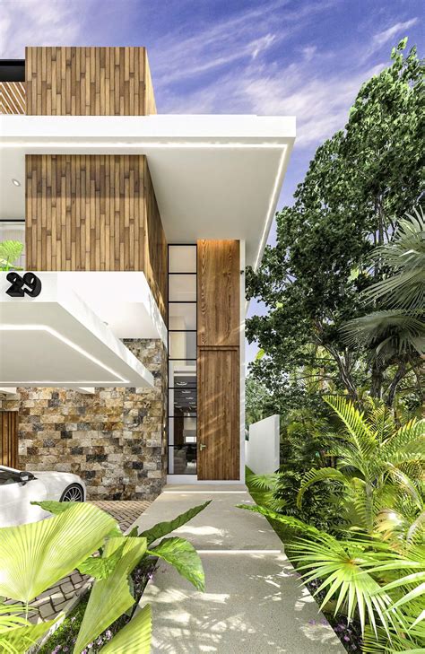 Bonilla Residence in Playa del Carmen, M|Visualization
