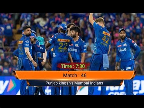 Mi Vs Pbks Highlight 2023 Punjab Kings Vs Mumbai Indians Matches Mi