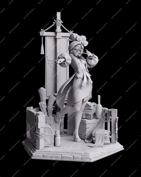 Purah The Legend Of Zelda STL File High Quality 3D Model Printer Model