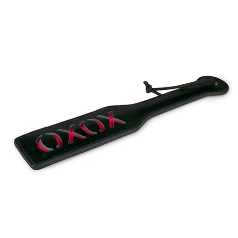 ספנקר דמוי עור Easy Toys Imprint Spanking Paddle Xoxo