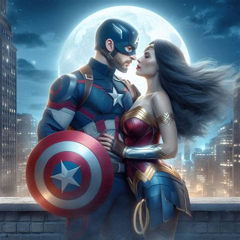 Captain America x Wonder Woman by Dany20041308 on DeviantArt