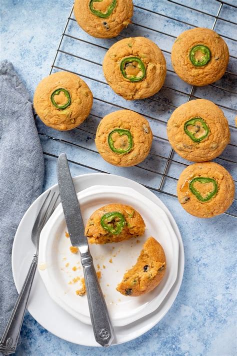 Vegan Jalapeno Cornbread Muffins My Quiet Kitchen