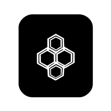 Chemistry icon black and white white background pictogram | Premium AI ...