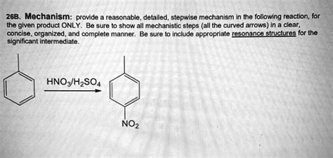 SOLVED 268 Mechanism Provide A Reasonable Detailed Stepwise