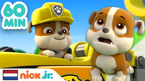 Paw Patrol Uur Lang De Geweldige Avonturen Van Rubble Nick Jr