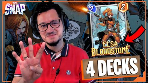 Les MEILLEURS DECKS Elsa Bloodstone à jouer TOUT DE SUITE avant son