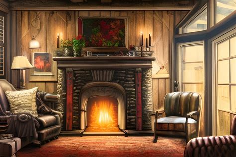 Download Log Cabin, Cabin, Hearth. Royalty-Free Stock Illustration ...