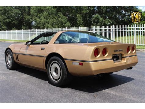 Gold 1985 Chevrolet Corvette