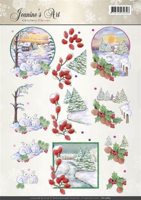 Landscapes Christmas Classics D Knipvel Jeanine S Art Stuks Bol