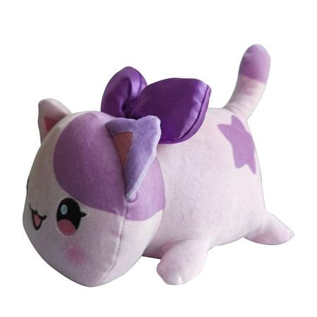 Meemeows Cat Anime Plushies Cute Cat Plush Toy Cat Stuffed Animal Plush ...