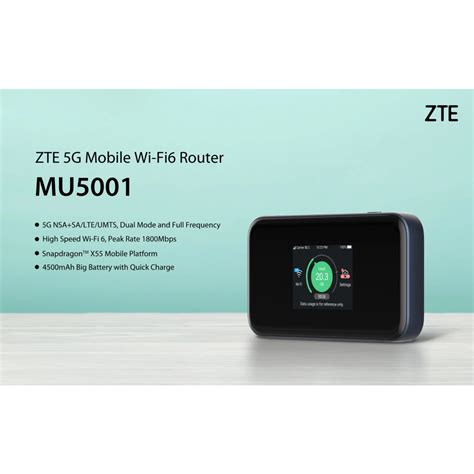 Zte 5g Mifi Mu5001 Router In Qatar