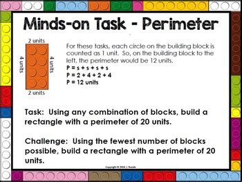 Perimeter Task Cards Math Manipulatives Activity By Runde S Room