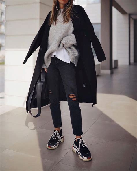 Monochrome Aesthetic Cold Day Color Combos Andy Winter Fashion