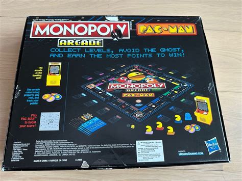 Hasbro Gaming Monopoly Arcade Pac Man Game Board Game For Kids Ages 8