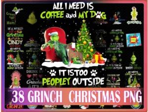 Grinchmas Vibes Svg Png Dxf Eps Digital Files Free Svg Files For Cricut