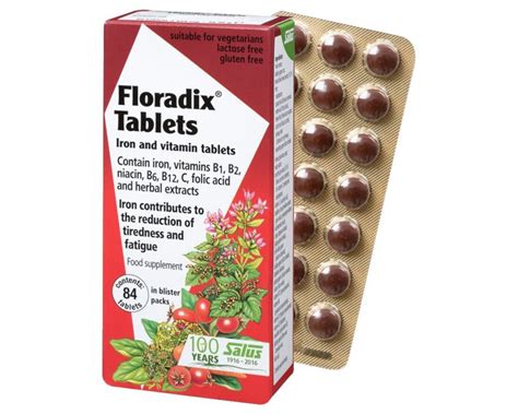 Salus Haus Floradix Tablets (84 Tablets) | Bia Follain Health Food Shop ...