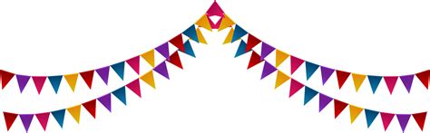 Birthday Pennants Hanging Triangular 27156465 Png