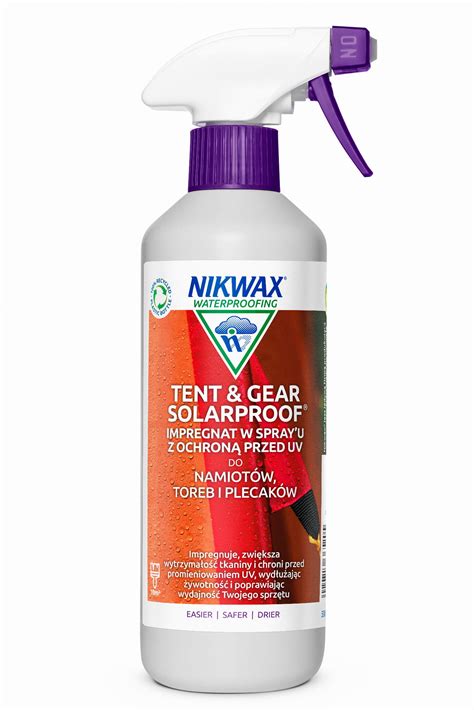 Impregnat do namiotów i sprzętu z ochroną UV Nikwax Tent and Gear