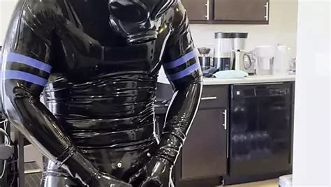 Latex Gimp Tied Up In The Milking Chair Free Gay Hd Porn C Xhamster