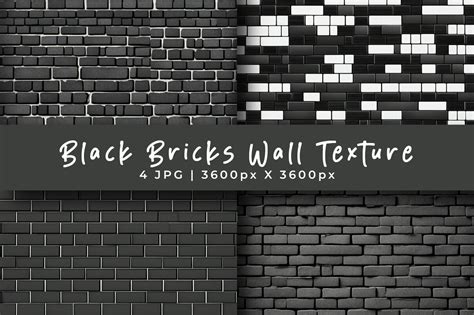 Black and White Bricks Wall Textures Graphic by srempire · Creative Fabrica