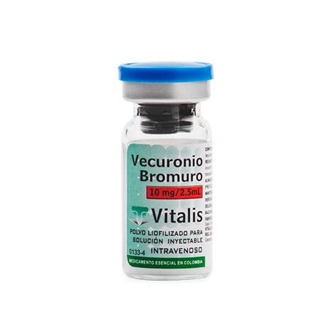 Bromuro De Rocuronio Ampolla Mg Ml I V Vitalis Farmadon La