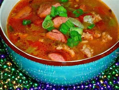 The Weekend Gourmet Red Beans And Rice Sausage Soup For Mardi Gras Featuring Zatarains Red