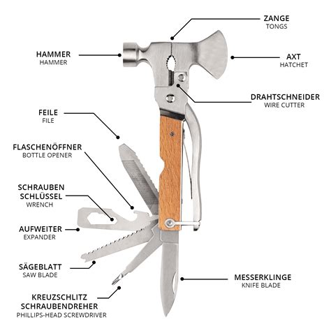 Axt Multifunktionswerkzeug In Multitool Gadget Mit Tasche