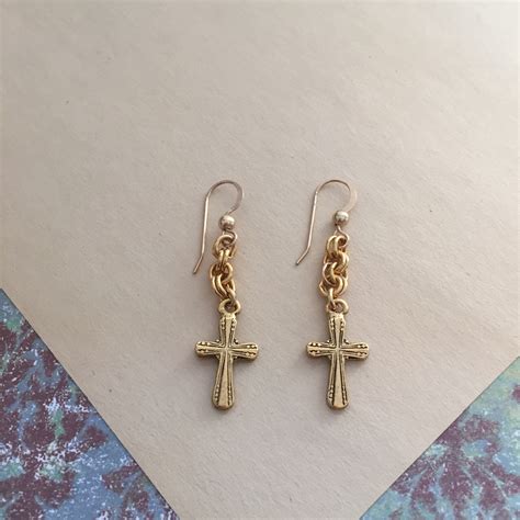 Cross Earrings