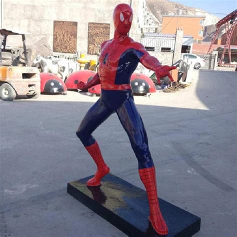 Action Figure Life Size Fiberglass Movie Super Hero Sculpture Resin