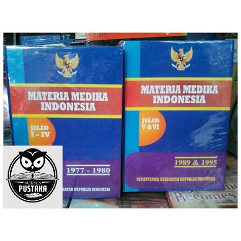 Jual Paket Mmi Materia Medika Indonesia Original Shopee Indonesia