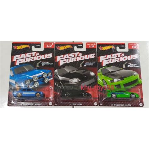 HOT WHEELS TOYOTA SUPRA MK4 HOT WHEELS MITSUBISHI HOT WHEELS FORD Shopee Malaysia